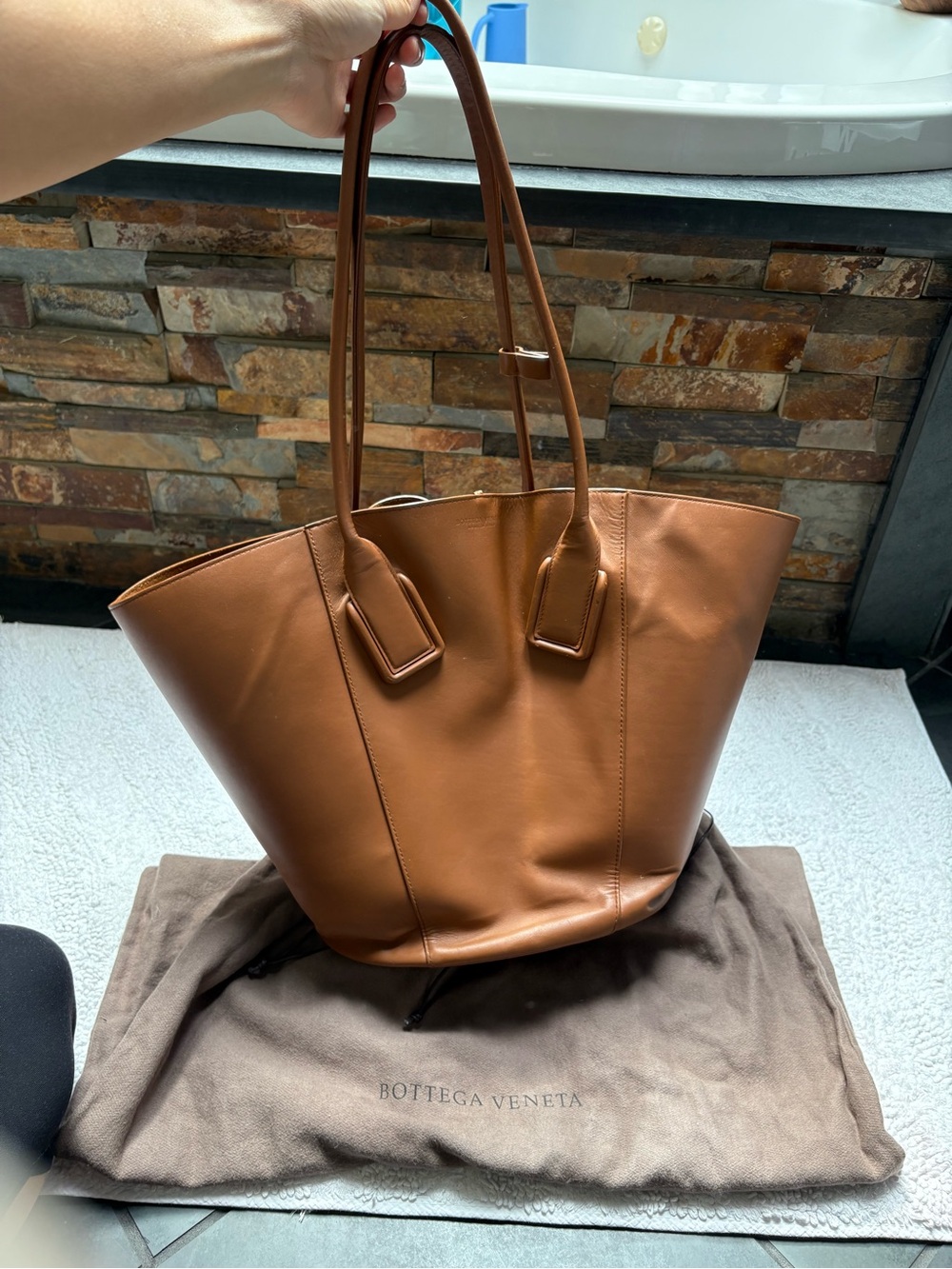 Bottega veneta tote brown